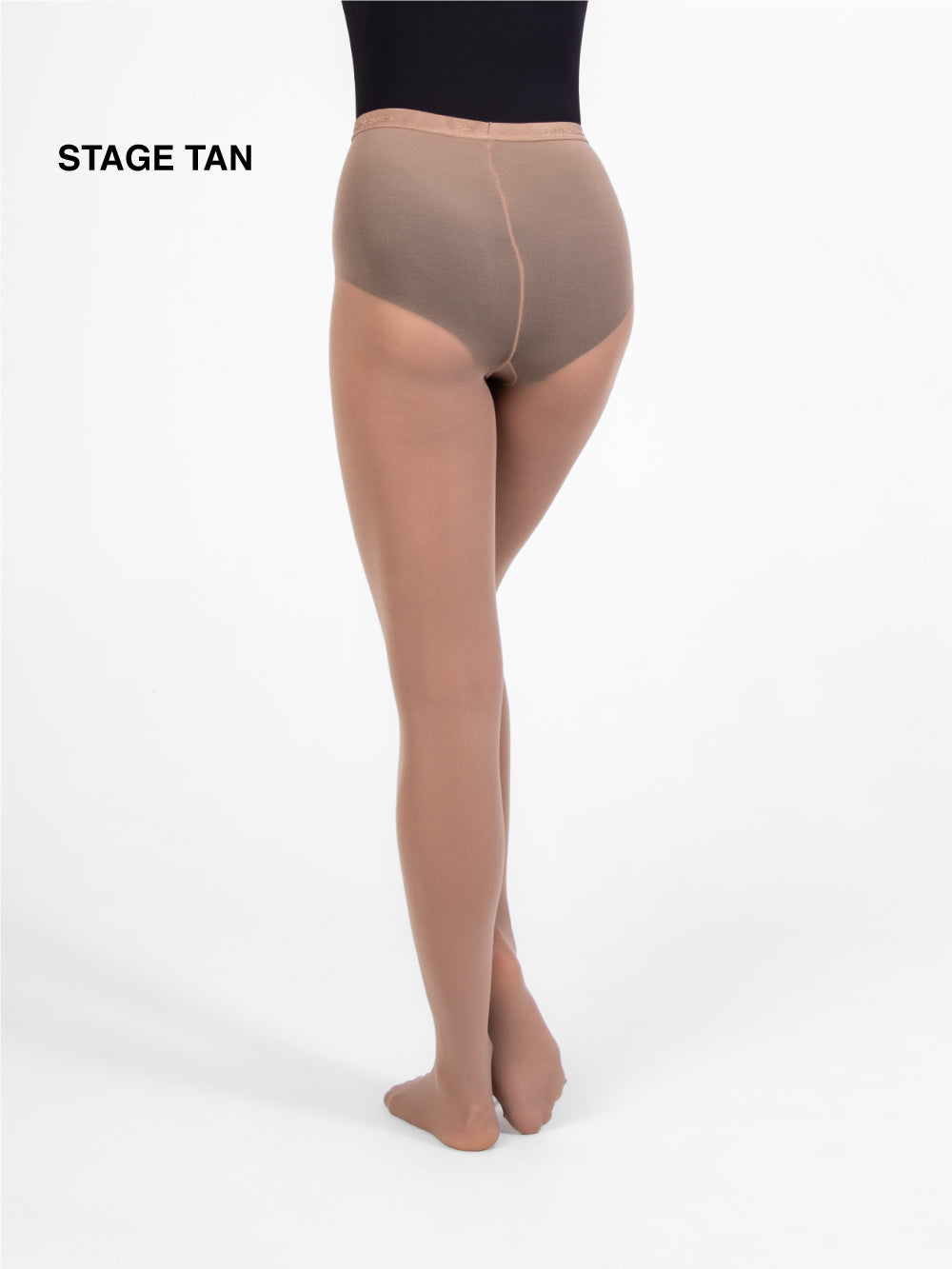 TotalSTRETCH Seamless Footed Tights