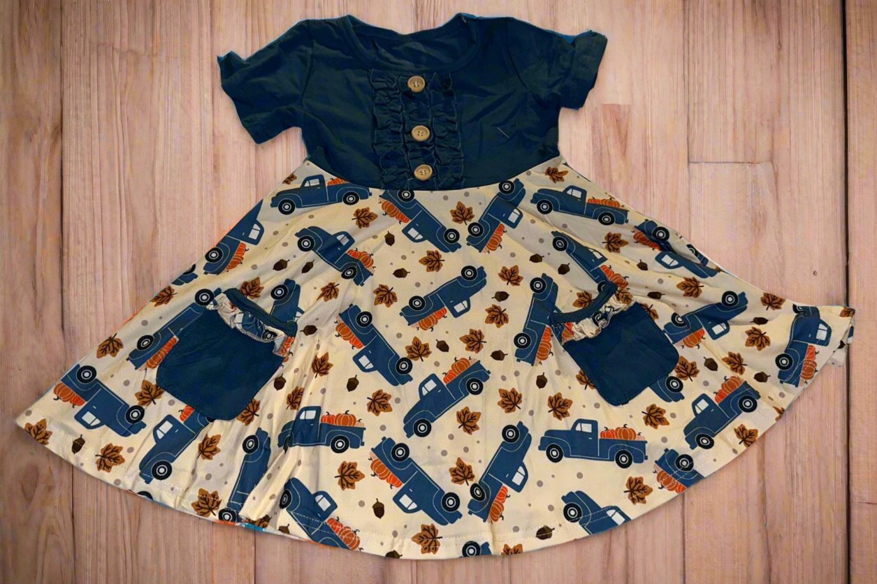 Pumpkin Trucks with Ruffles