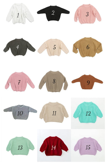 Pre-Order French Knot Sweater