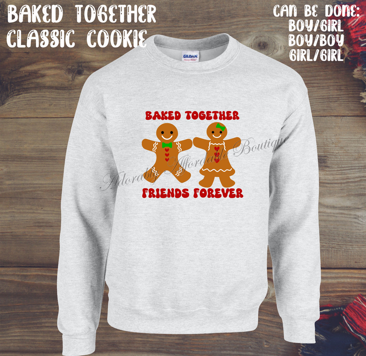Baked Together Friends Forever Classic Cookie round 2