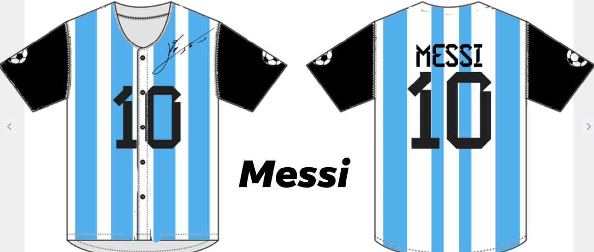 Pre-Order: Messi Jersey Shipping charged upon arrival