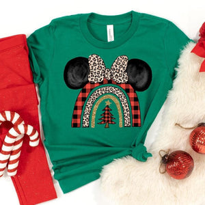 Boho Minnie Christmas Shirt~NB to Adult 5XL