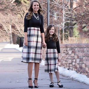 Lightweight Plaid Dress with Pockets