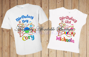 Candy Land Birthday Shirt