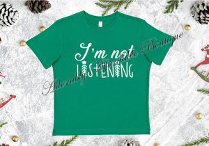 I'm Not Listening~Infant to Adult~Green