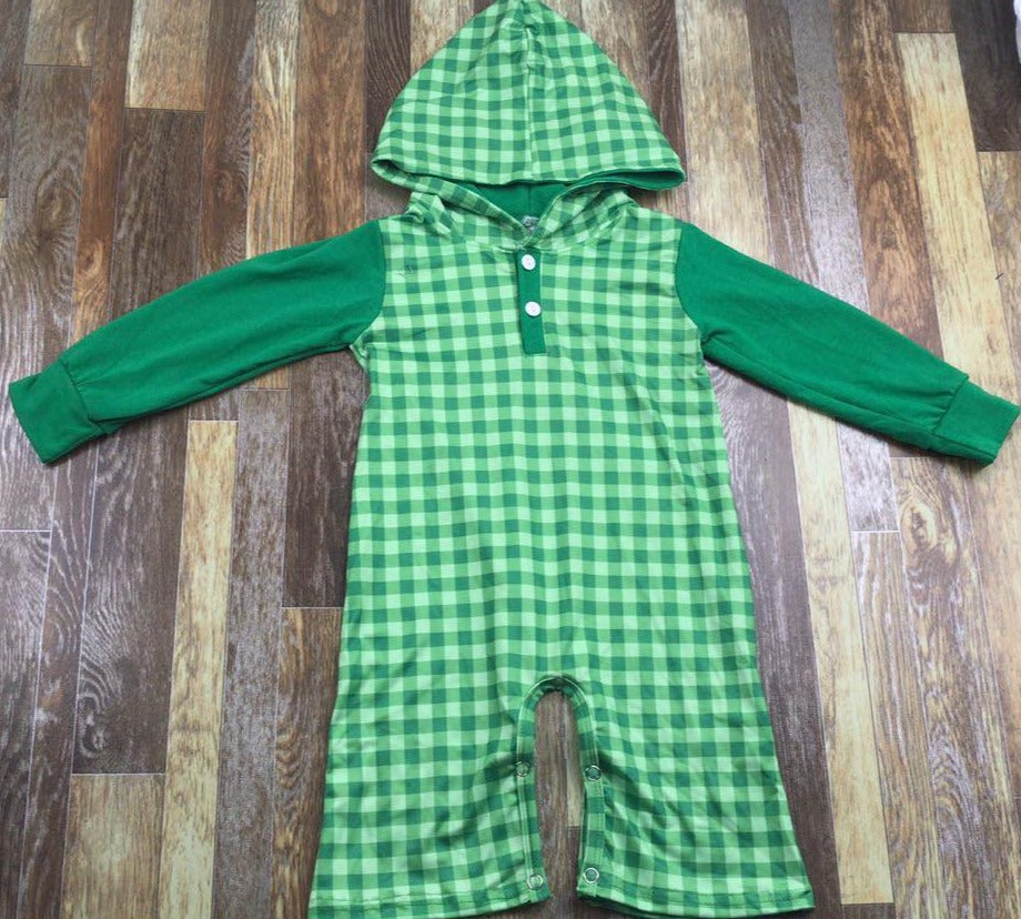St Patrick Clover & Plaid Coordinating (4 Styles available)