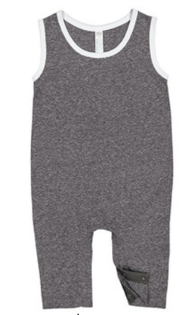 Cotton Melange Rompers (multiple colors)