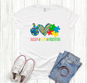 Accept Love Understand (NB to Adult 5XL)