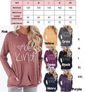 Be Kind Lightweight Pullover IN STOCK!