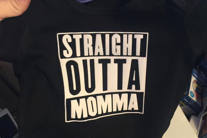 Straight Outta Momma Bodysuit