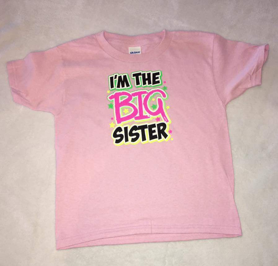 I'm the Big Sister shirt, Sisterr, Big Sister, Girls shirt