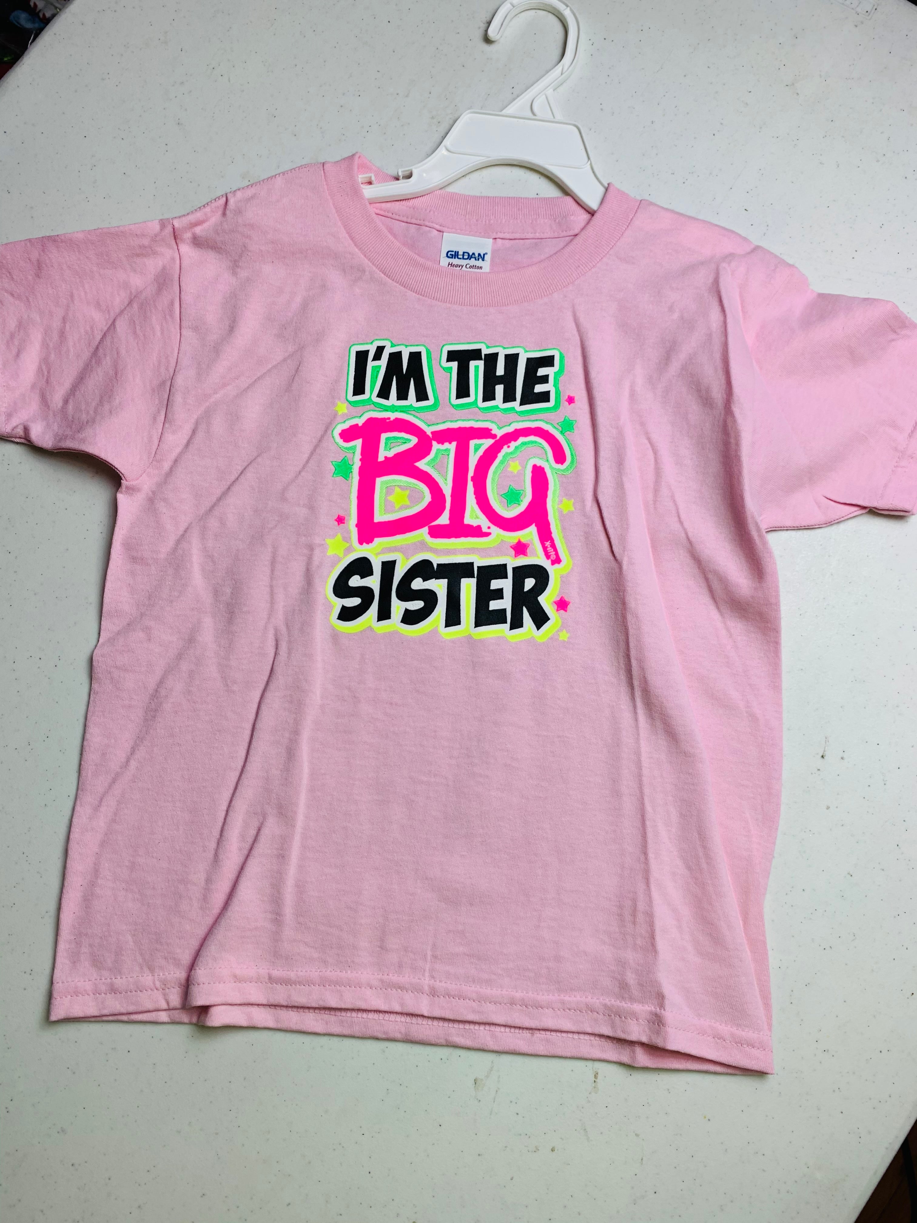 Resell NEW no tags "I'm the Big Sister" 6T🧵