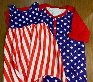 Flags Collection (Dress, Shorts Set, Mens Shirt)