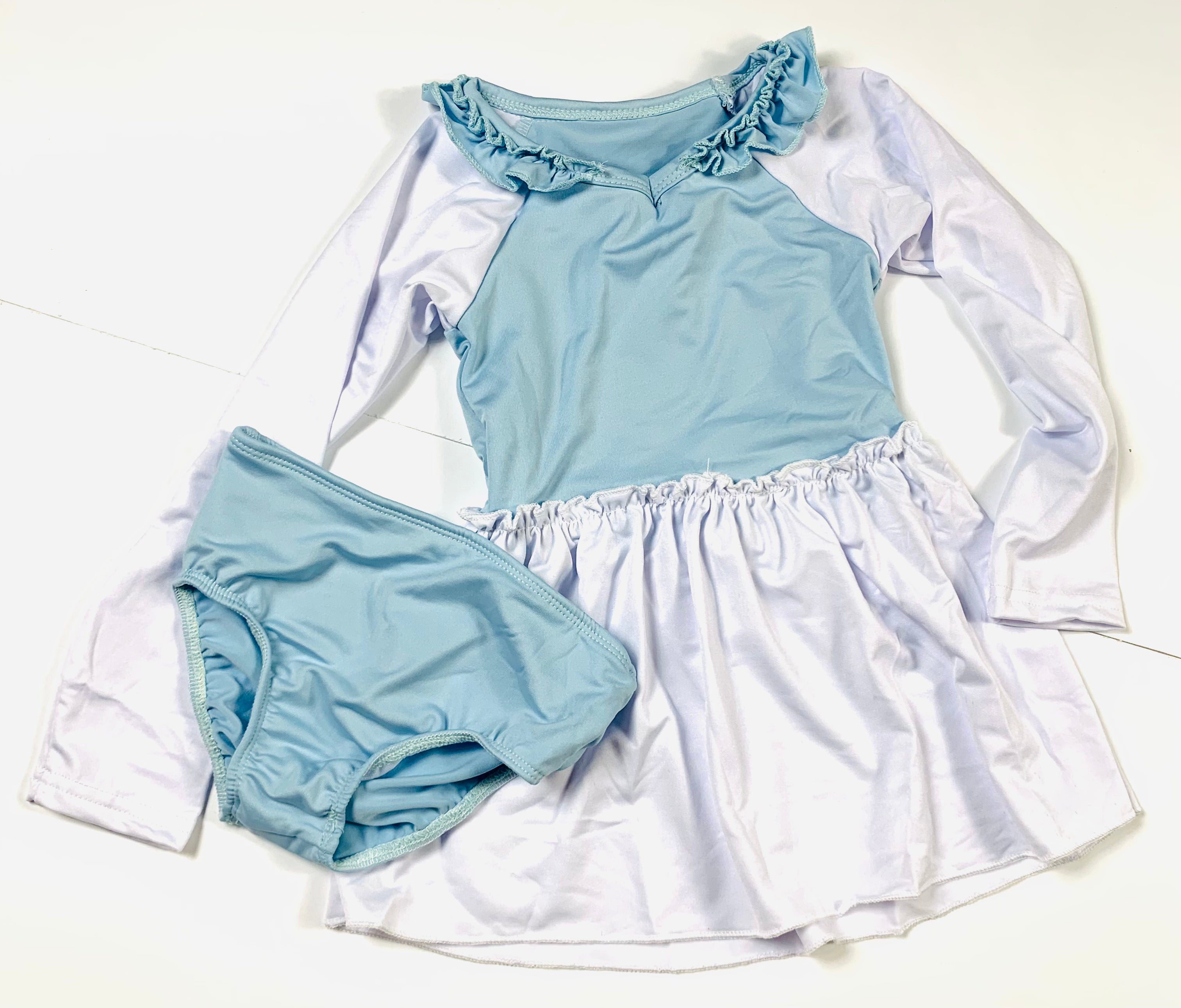 Cinderella Inspired Tankini Long Sleeve