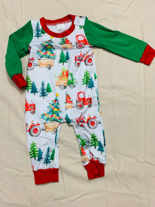 Tractor Rompers Collection