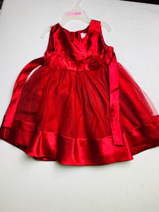 Resell Red Sparkle Dress 2t🧵