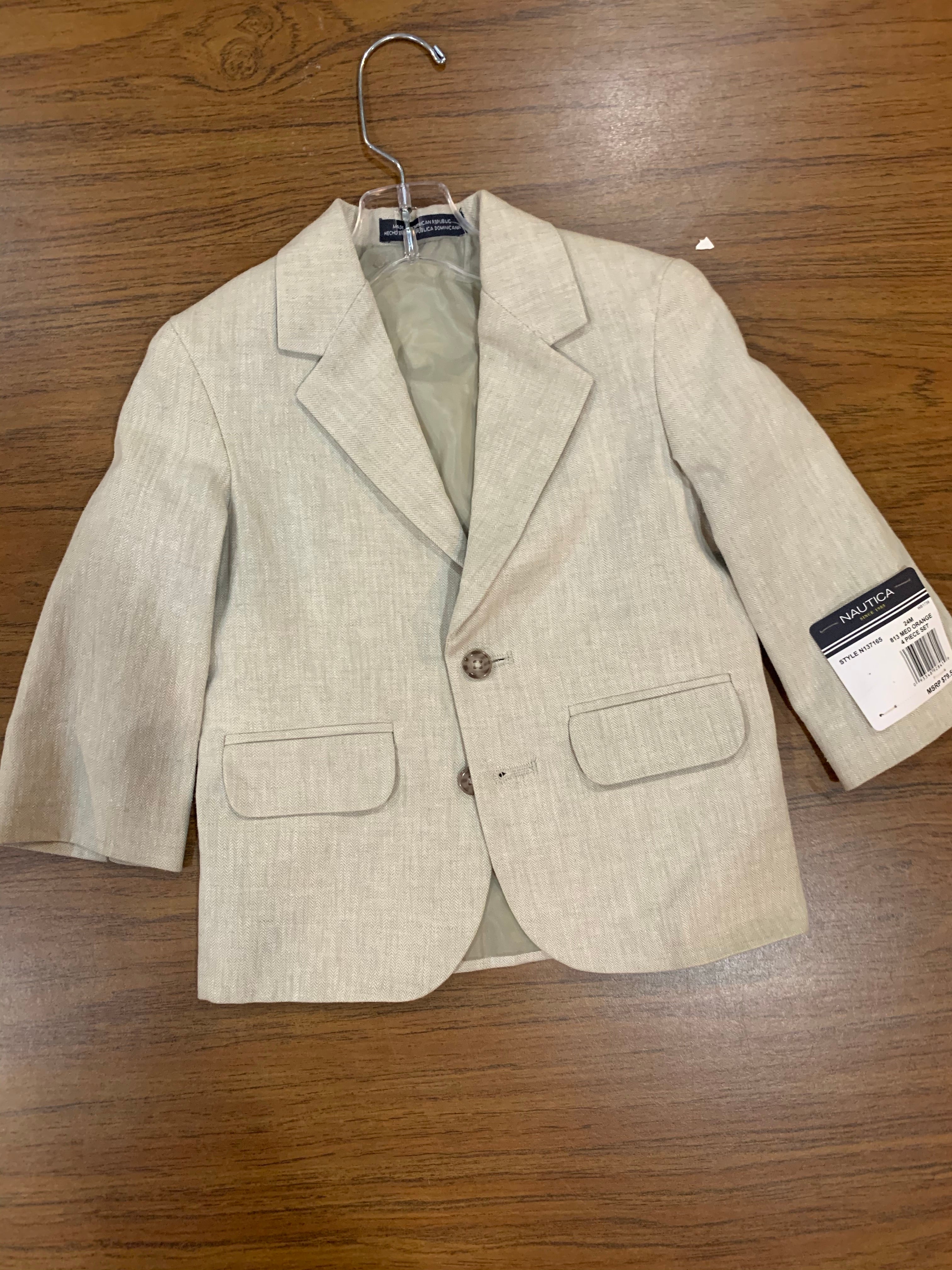 Resale nautica new with tag sport coat 24 months
