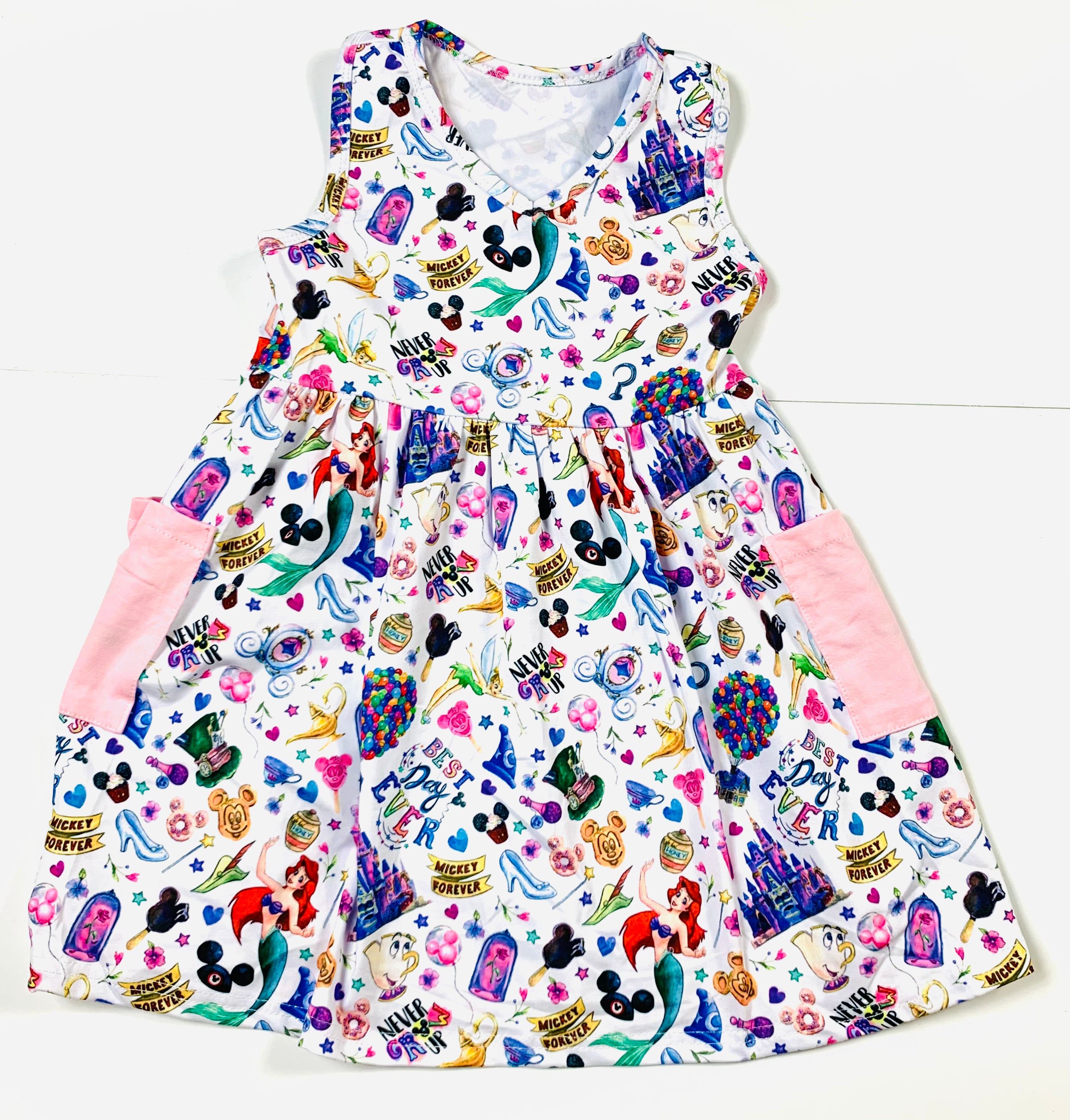 Best Day Ever Racerback Dress with Pockets
