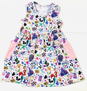 Best Day Ever Racerback Dress with Pockets