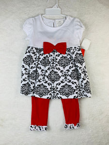 Black and Red Pants Set LAST ONE