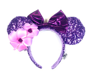 Purple Sequin Ears