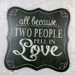 I’ll because two people fell in love