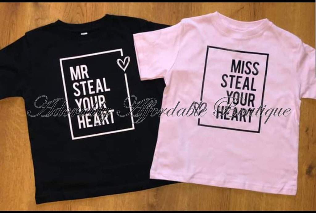 Mr Steal Your Heart/Miss Steal Your Heart (infant/toddler)