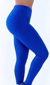 Honeycomb Leggings Royal Blue