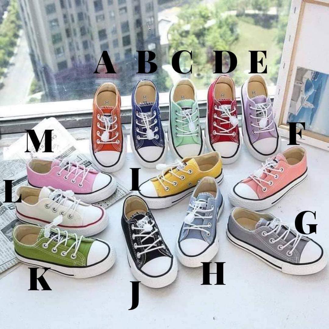 Converse Inspired Children Shoes IN STOCK!
