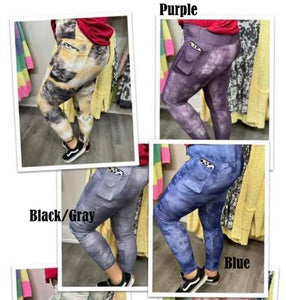 TieDye Leggings with Pockets
